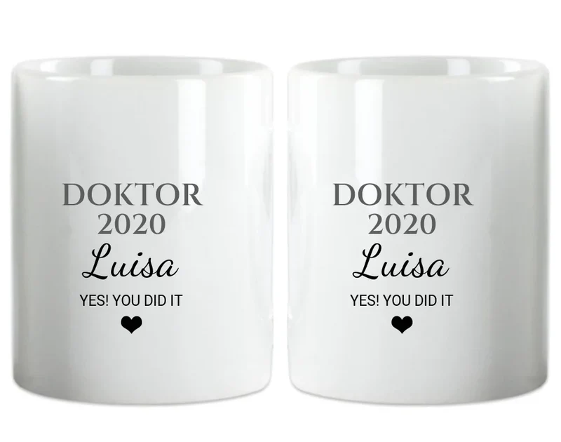 DOKTOR Personalisierte Tasse Geschenk