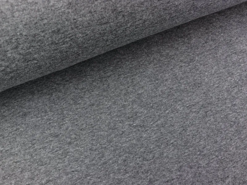Happy Fleece dark grey melange uni