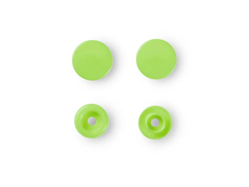 Prym 393144 Nähfrei Druckknöpfe Color Snaps rund 12,4 mm apfel - 30 Stück