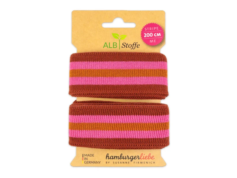 Stripe Me College Pretty & Pure Band brucciato-ortensia-nepal