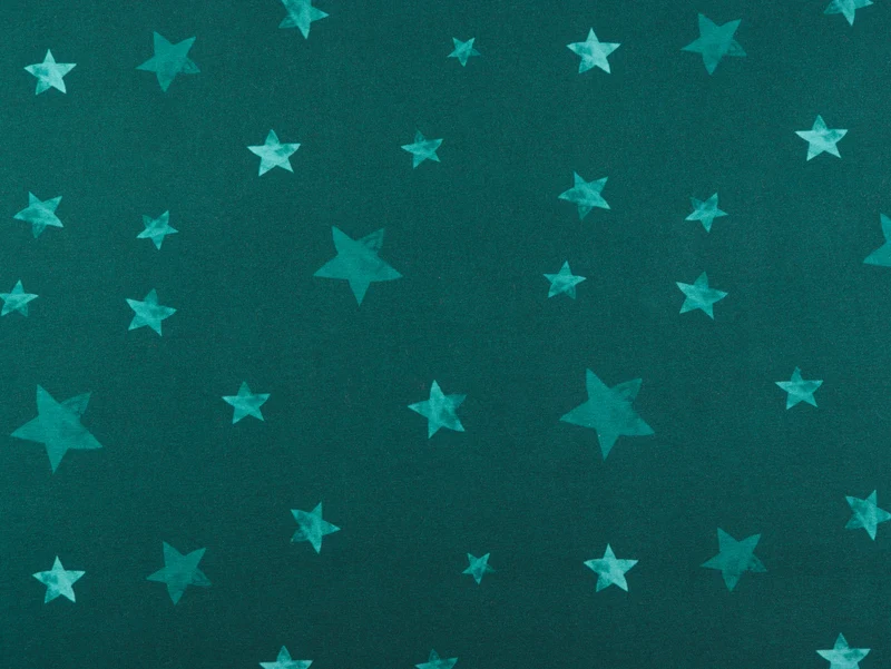 Baumwolljersey Christmas Dino petrol-bunt Panel 80cm