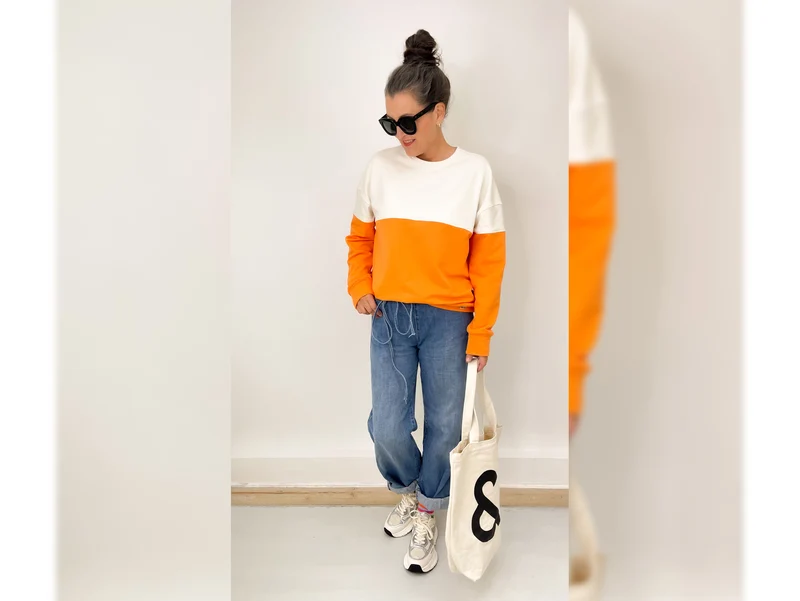 Hamburger Liebe Cuddle Me Winter Sweat 2022 meringa uni