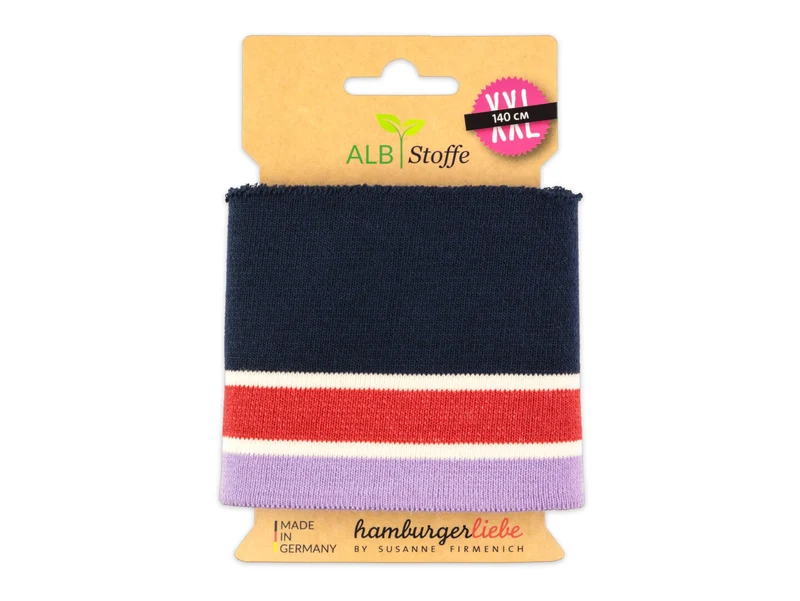 Cuff Me College Travel the World Bündchen blue navy-meringa-flamme-glicine