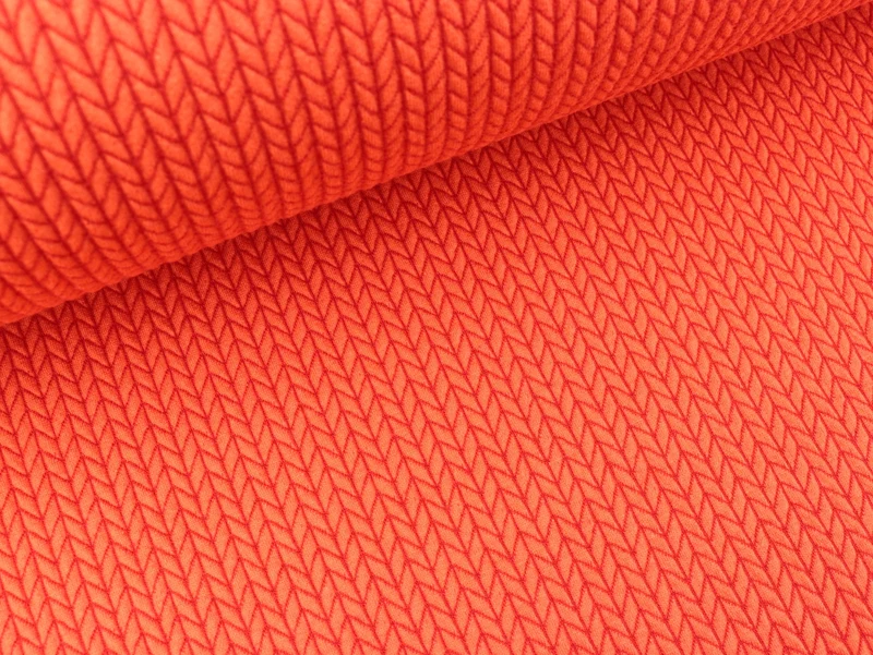 Hamburger Liebe Big Knit luce rosso-flamme