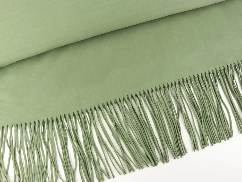 Hamburger Liebe Fringe Me Cotton Solid Colour caccia uni