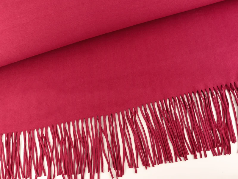 Hamburger Liebe Fringe Me Cotton Solid Colour prugna uni
