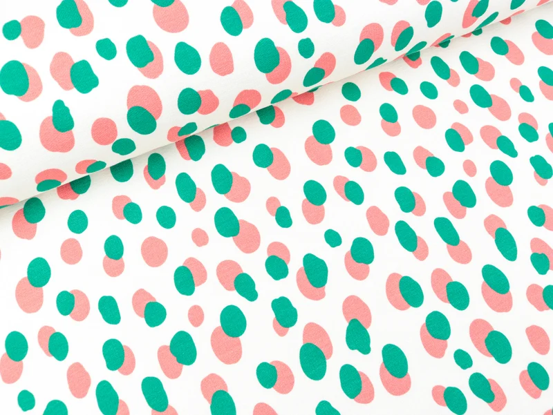 Hamburger Liebe Leichter Baumwollsweat Wonderland Sprinkles verde erba-nude auf Meringa