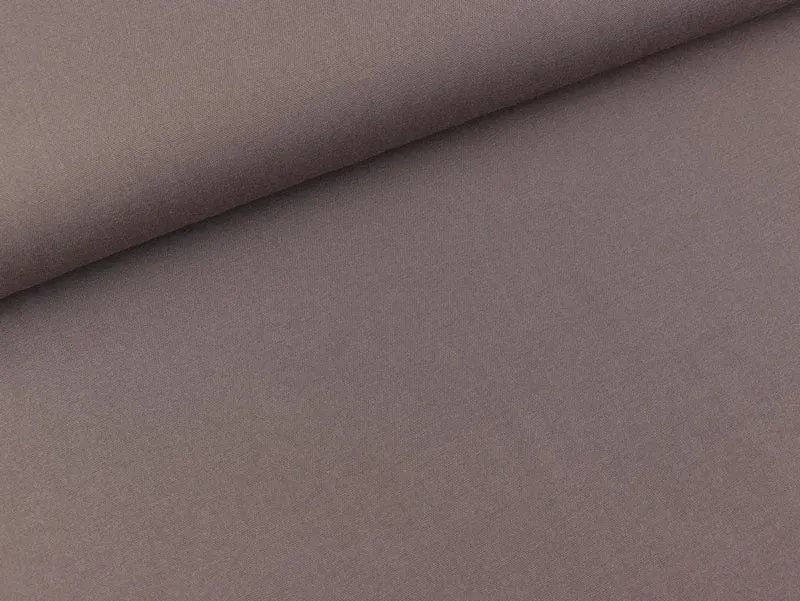 Viskose Stretch brown uni