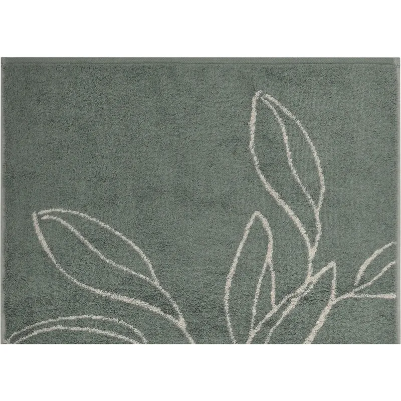 Handtuch Atelier Floral, fjord, 50 x 100 cm Atelier