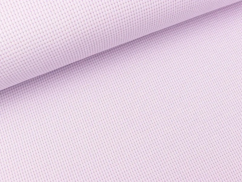 Waffeljersey Clarissa flieder uni