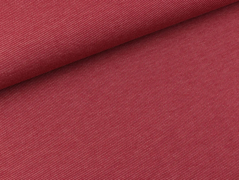 Jeansjersey Austin burgundy meliert