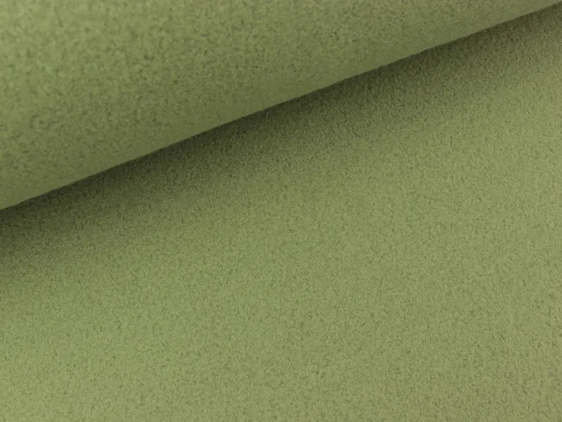 Bio Baumwollfleece caccia uni by Albstoffe