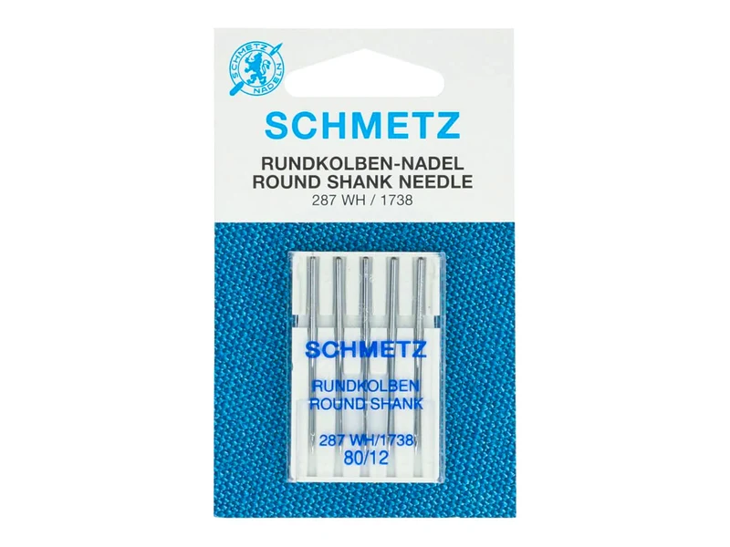 SCHMETZ Rundkolben-Nadel 287WH-1738-B5-80