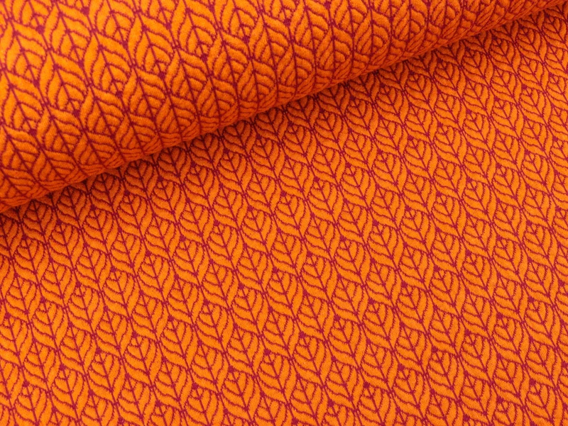 Hamburger Liebe Only You 3D Leafy Canopy Knit papaia-prugna