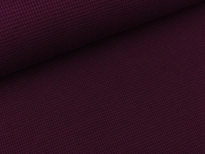 Waffeljersey Clarissa violett uni