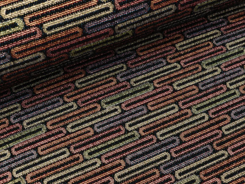 Sparkling Jacquard Stretched Ovals