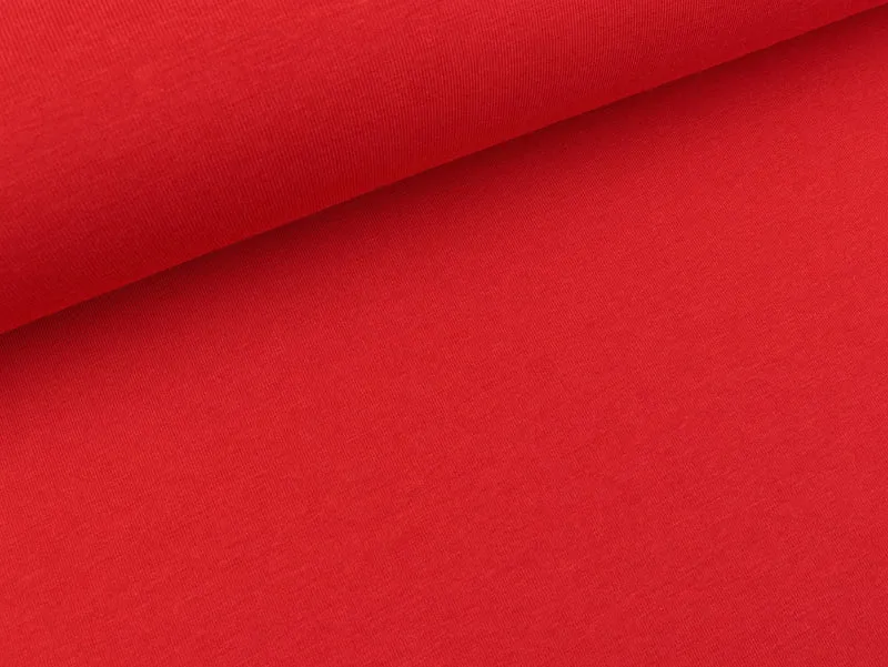 Bambus Jersey rot uni