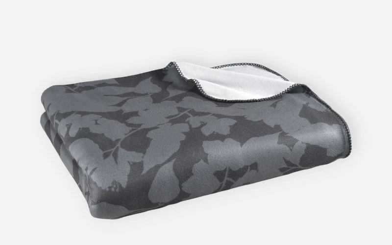 Polarfleece Decke, gelb, 150 x 200 cm