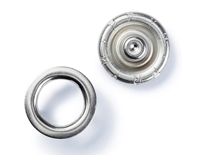 Prym 390106 Nähfrei Druckknöpfe mit Ring 10mm Nachfüllpackung 20 Stück