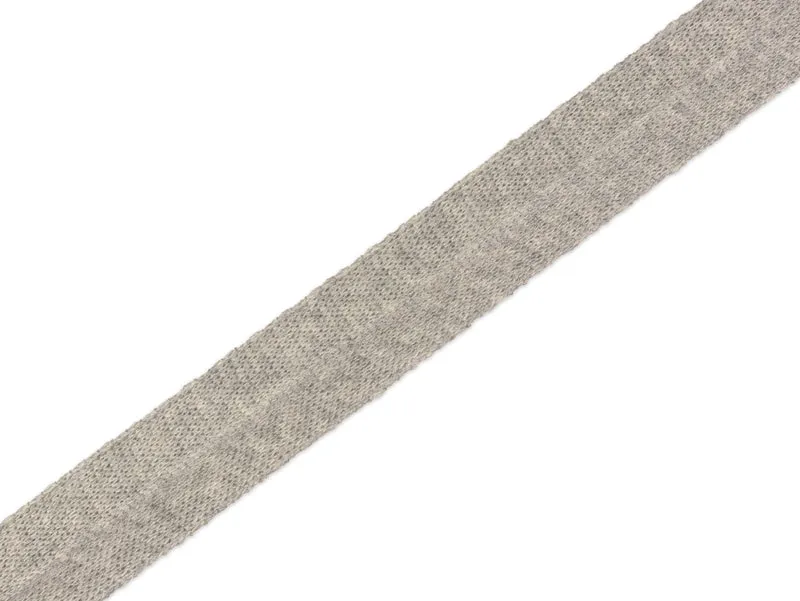 1m Edge Me Falztresse mittelgrau meliert 32mm