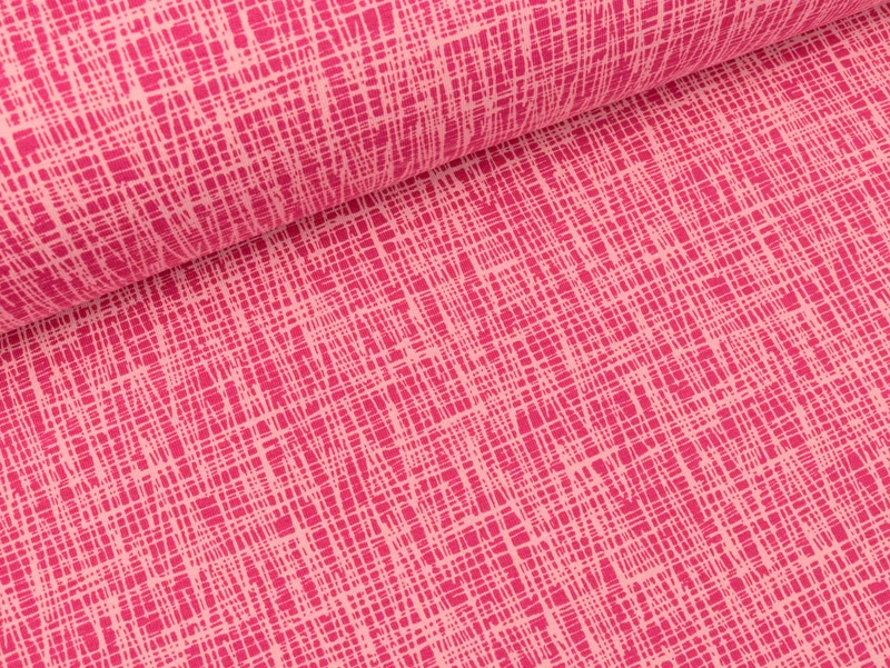 Baumwollsweat Raik Criss-Cross rosa