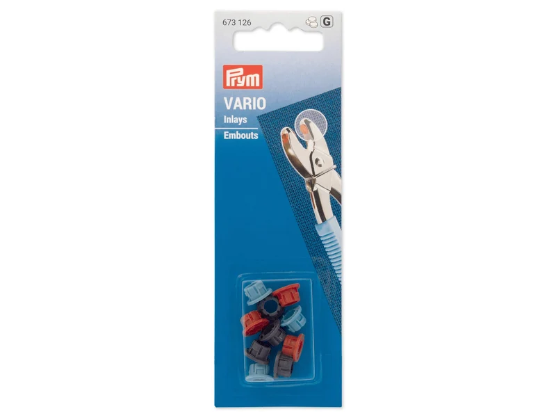 Prym 673126 Vario Ersatz-Inlays für Vario Zange