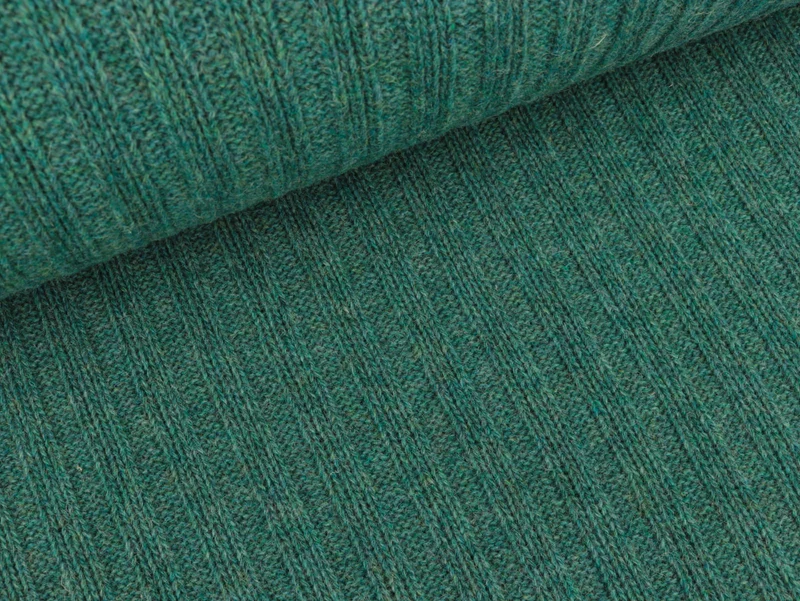 Rippstrickstoff Victoria petrol