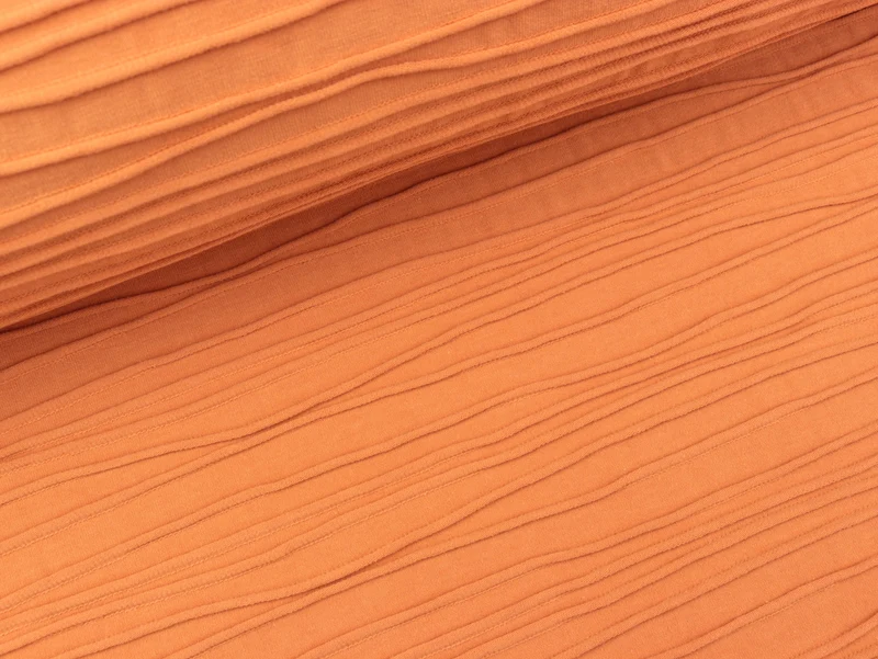 Strukturjersey Peru apricot uni