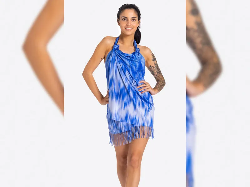 Hamburger Liebe Fringe Me Aqua mit Fransenborte