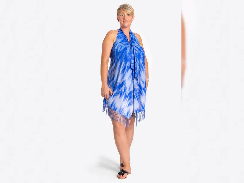 Hamburger Liebe Fringe Me Aqua mit Fransenborte