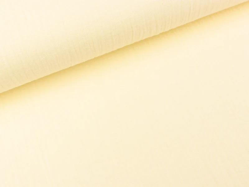 Baumwoll Double Gauze Jenke natur uni