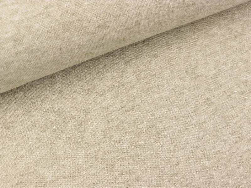 Leichter Strickstoff Angel sand meliert