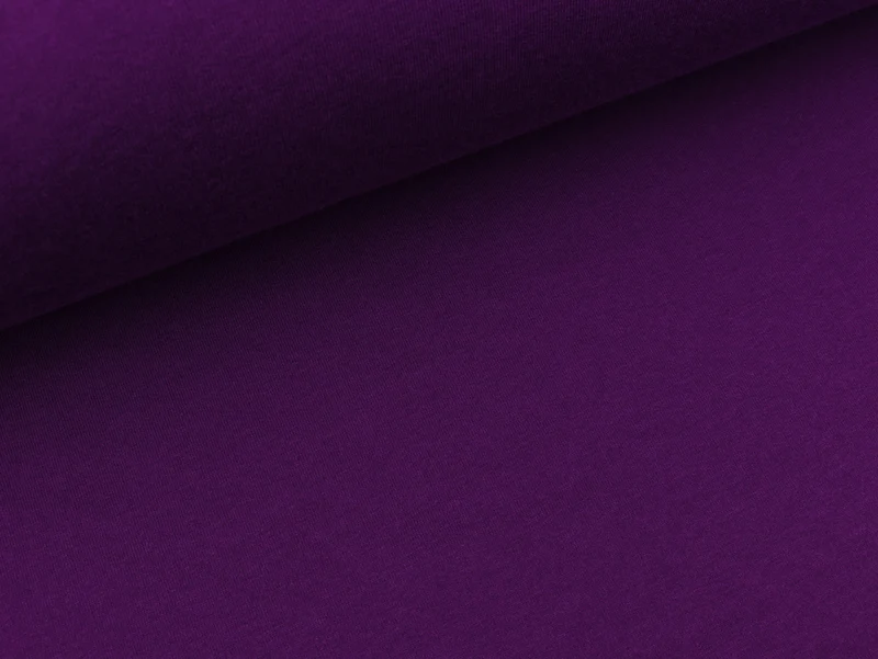 Bio-Sweat viola uni by Albstoffe