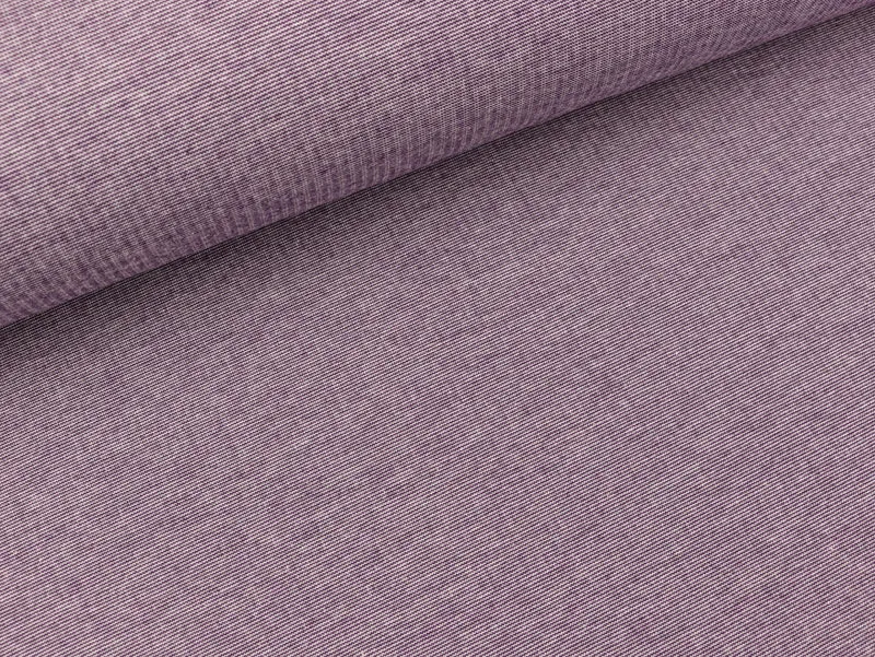Hamburger Liebe French Terry Winter Melange viola-meringa