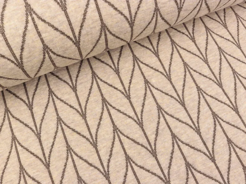 Hamburger Liebe Check Point Jacquard Knit Step yemen-braun