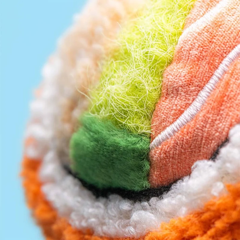Kuscheltier - Plüsch-Sushi - California Roll, 9 cm