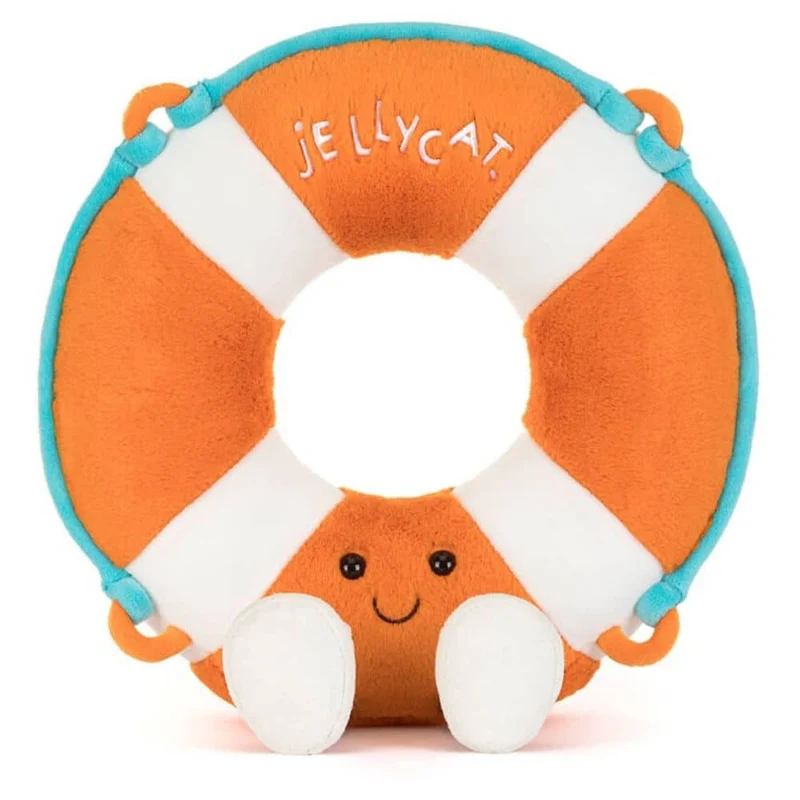 Kuscheltier - Lustiges Rettungsring-Plüschtier, 33 cm