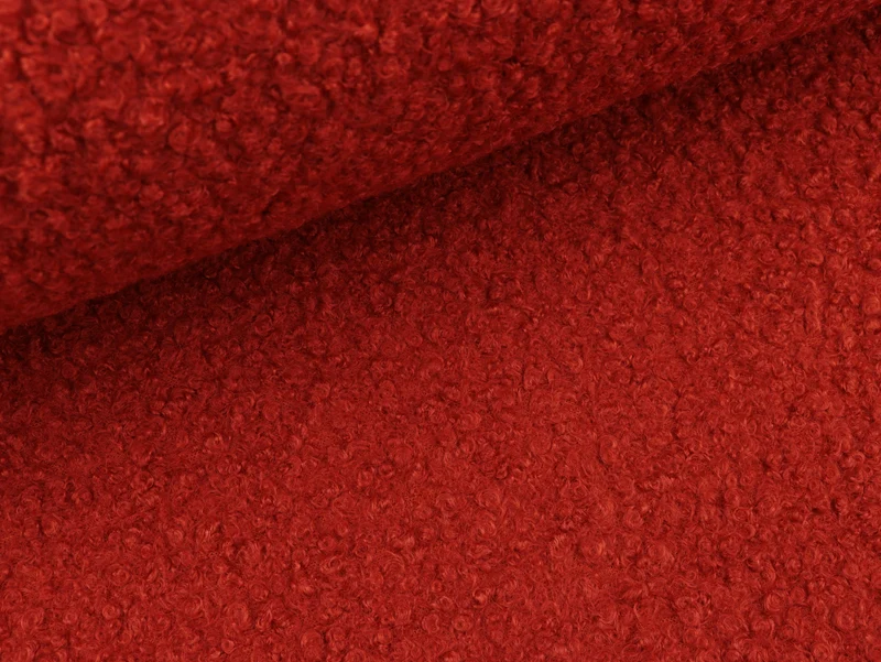 Reststück 18cm - Boucle rost uni