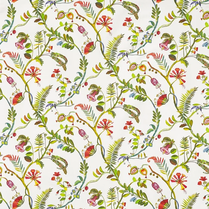 Baumwollstoff Tropicana - grün