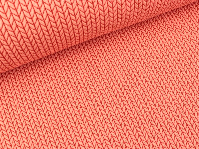 Reststück 60cm - Hamburger Liebe This Summer Big Knit nude-flamme