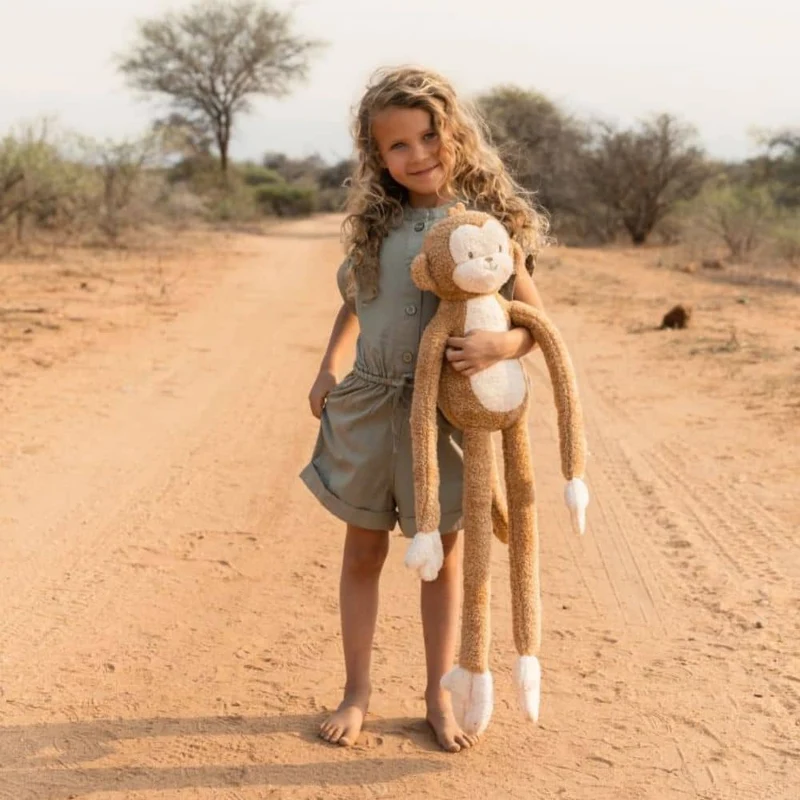 Kuscheltier Safari Friends – Äffchen, 80 cm