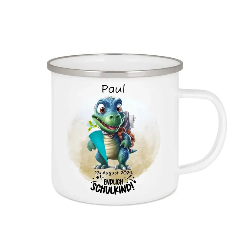 Personalisiertes Einschulungsgeschenk mit Namen & Text