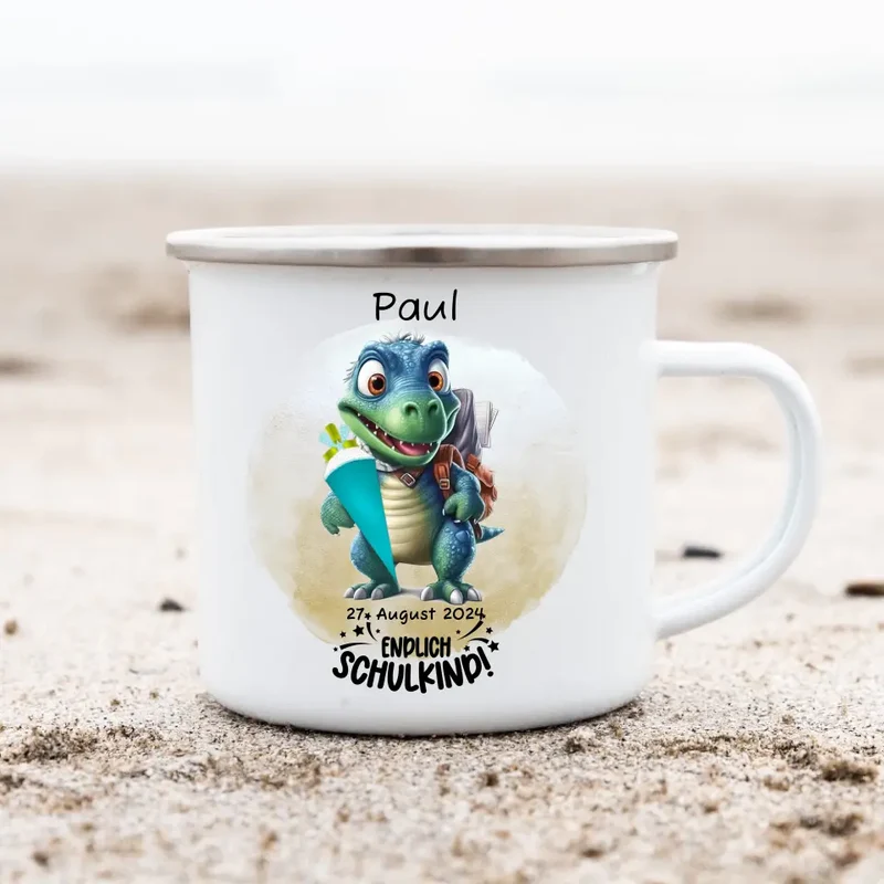 Personalisiertes Einschulungsgeschenk mit Namen & Text