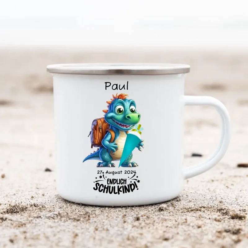Personalisiertes Einschulungsgeschenk mit Namen & Text