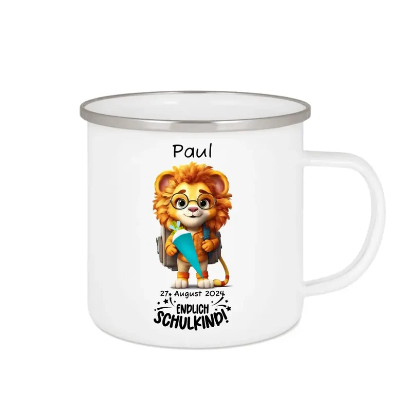Personalisiertes Einschulungsgeschenk mit Namen & Text