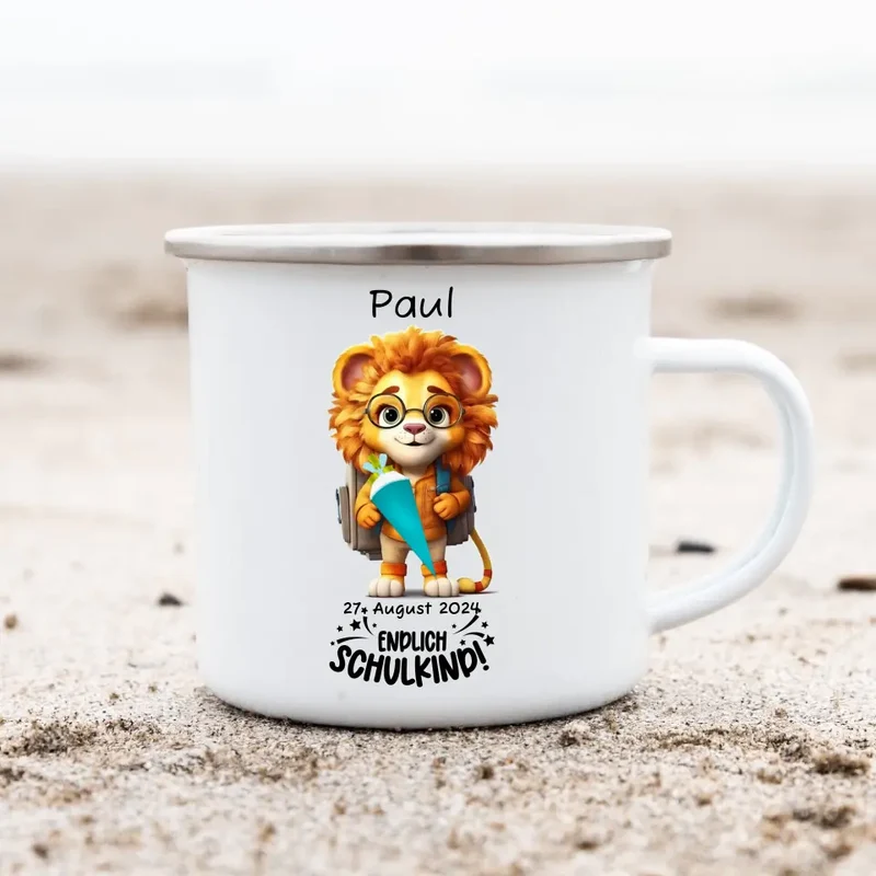 Personalisiertes Einschulungsgeschenk mit Namen & Text