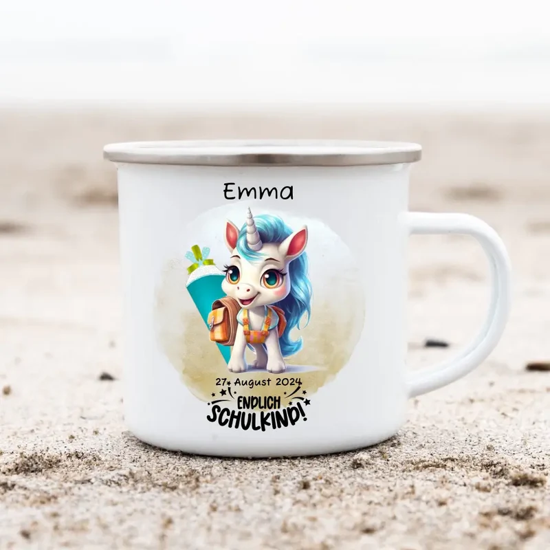 Personalisiertes Einschulungsgeschenk mit Namen & Text