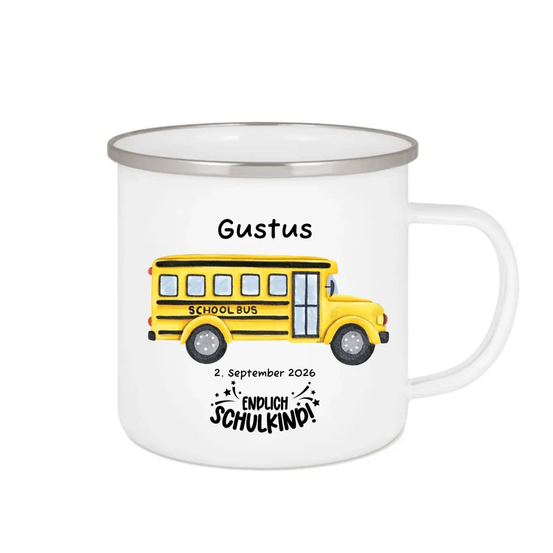 Personalisiertes Einschulungsgeschenk mit Namen & Text