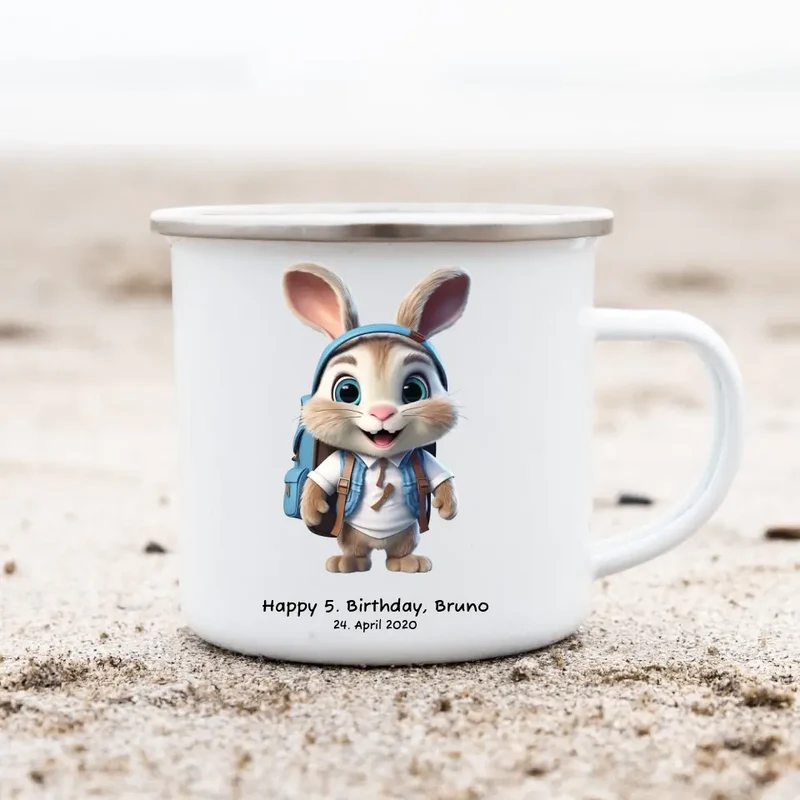 Personalisiertes Geschenk zur Einschulung mit Namen & Text