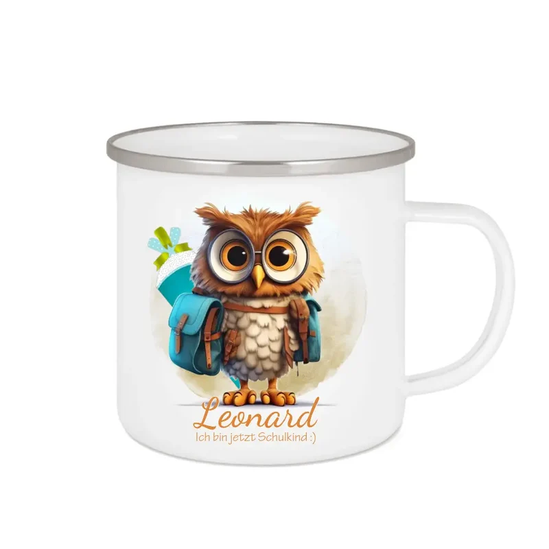 Personalisiertes Geschenk zur Einschulung mit Namen & Text